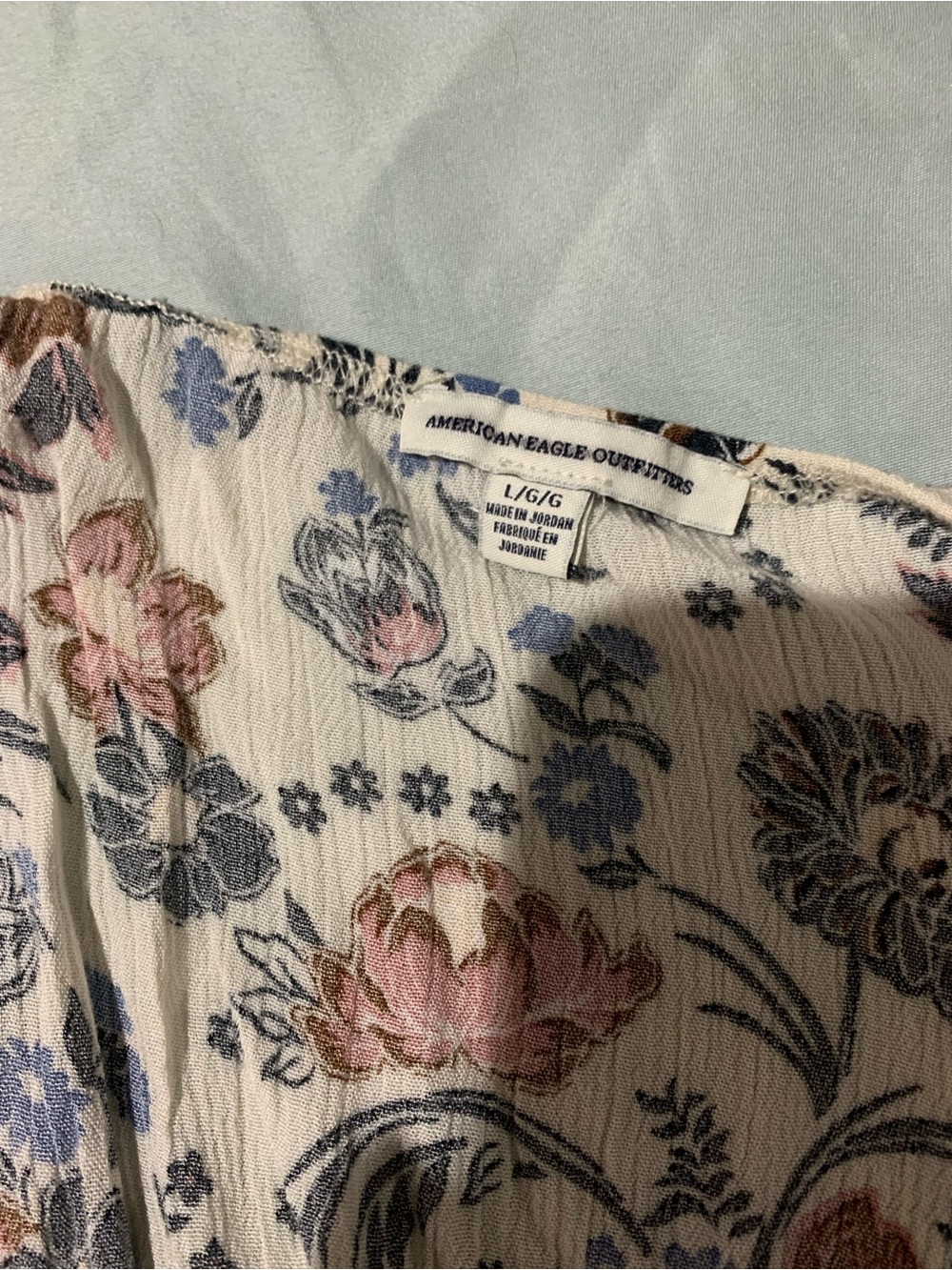 American Eagle Outfitters White Floral Maxi Dress - Picture 5 of 5